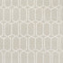 Modern Trellis Hemp Shimmer wallpaper in moonstone color - pattern number 5010110 - by Schumacher in the Textured Wallcoverings and Printed Grasscloths collection