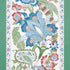 Anjou Stripe wallpaper in emerald color - pattern number 5010170 - by Schumacher in the Timothy Corrigan collection