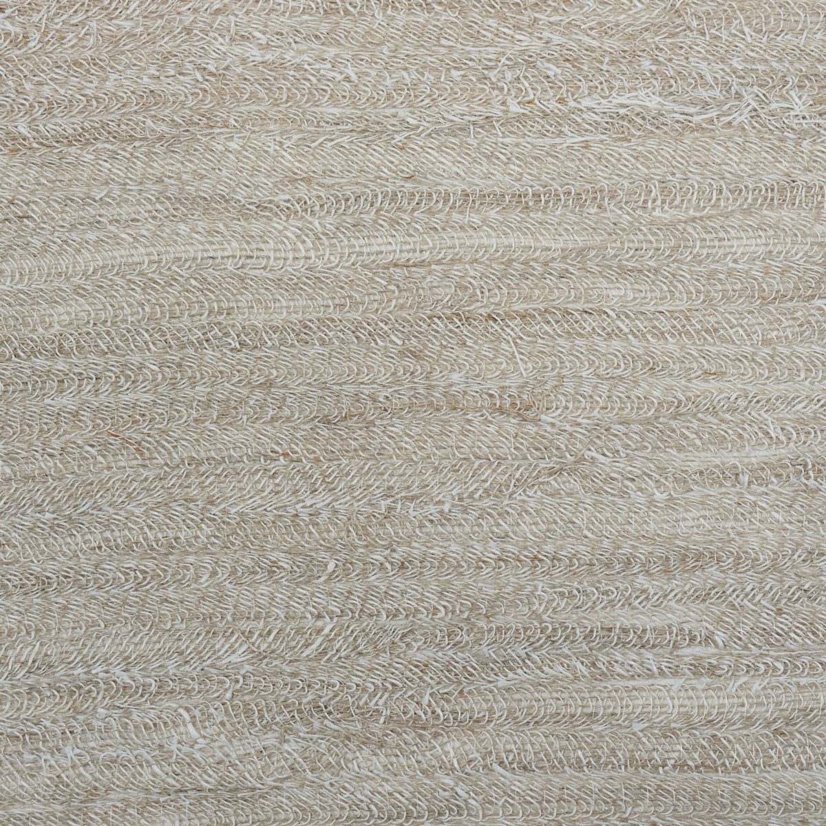 Ruched Linen fabric in natural color - pattern number 5010220 - by Schumacher in the Down To Earth Textured Wallcovering collection