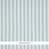 Linen Stripe fabric in sky color - pattern number 5010253 - by Schumacher in the Down To Earth Textured Wallcovering collection