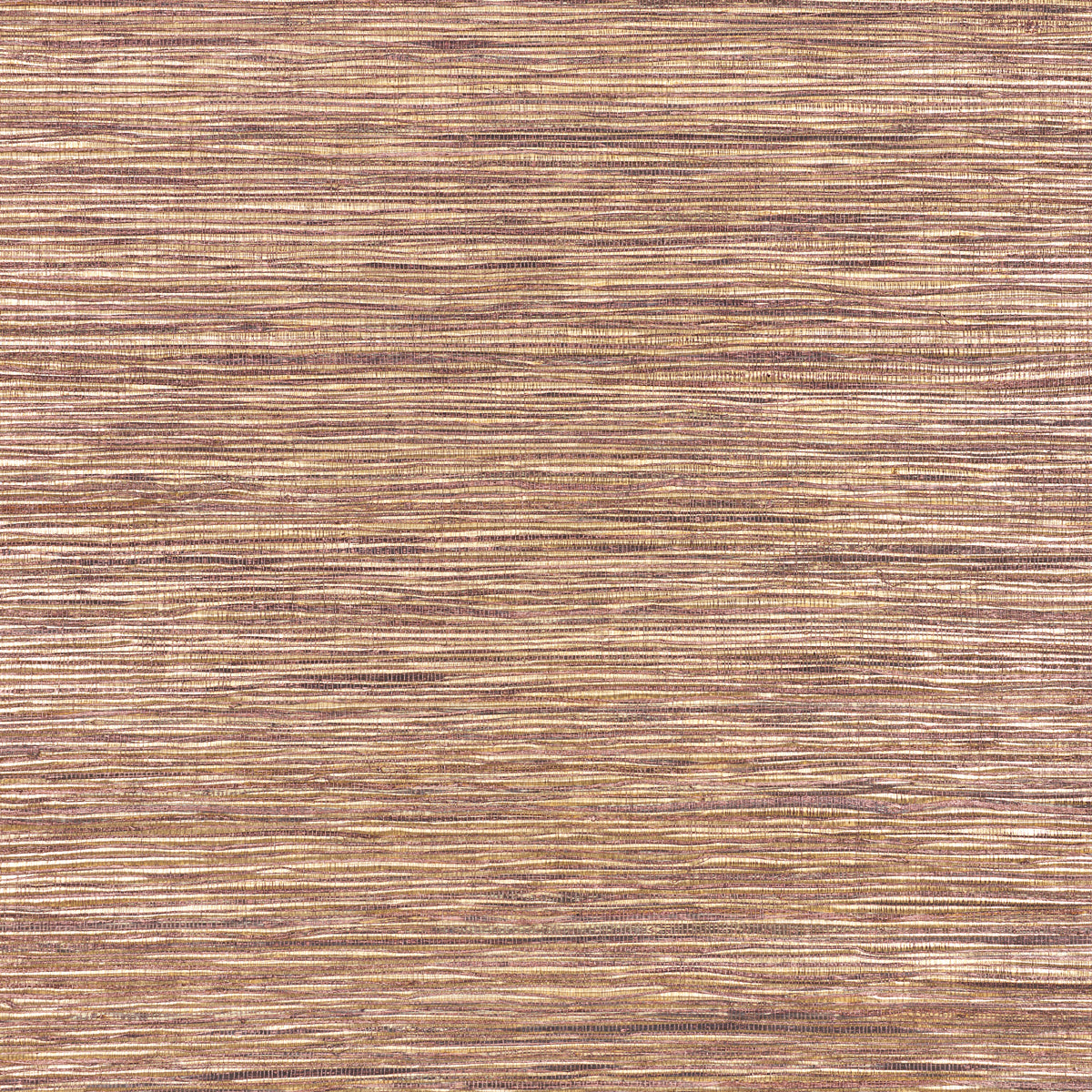 Metallized Flax fabric in aubergine color - pattern number 5010283 - by Schumacher in the Down To Earth Textured Wallcovering collection