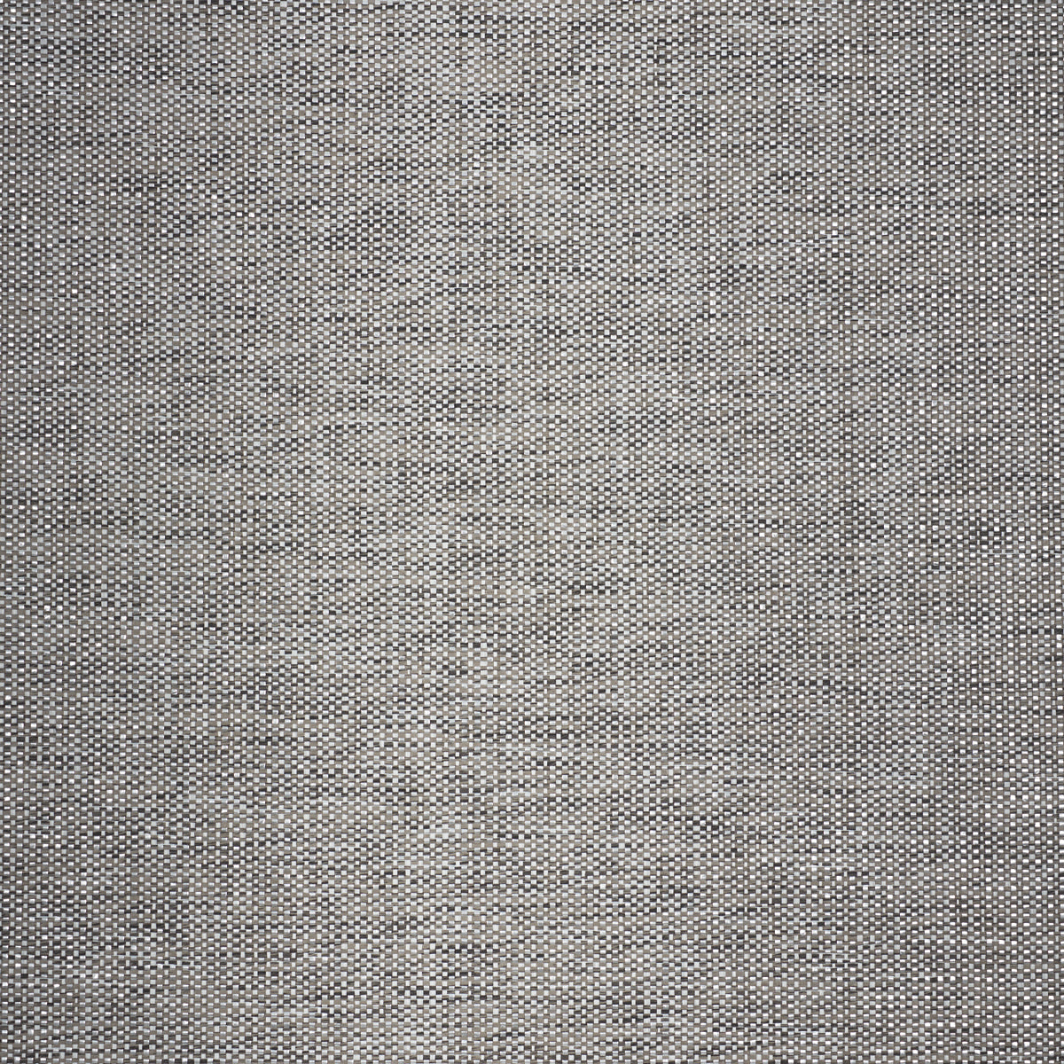 Metal Paperweave wallpaper in charcoal color - pattern number 5010310 - by Schumacher in the Down To Earth Textured Wallcovering collection