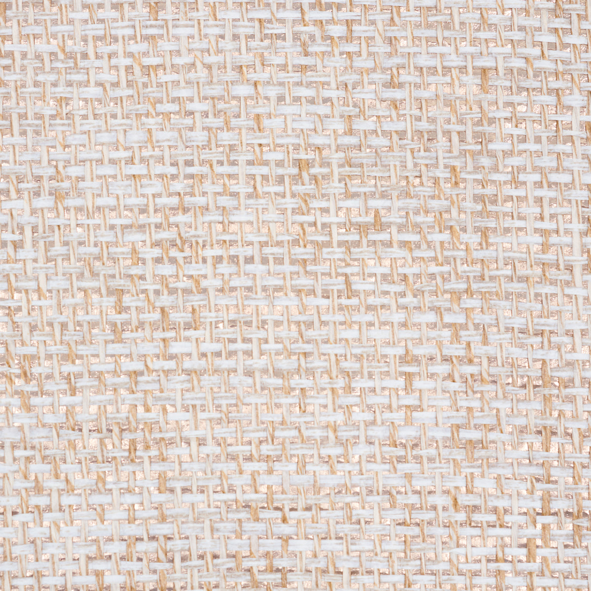 Open Paperweave Shimmer wallpaper in copper color - pattern number 5010331 - by Schumacher in the Down To Earth Textured Wallcovering collection