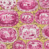 Plates and Platters fabric in magenta and yellow color - pattern number 5010412 - by Schumacher in the Johnson Hartig for Libertine collection