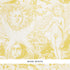 Modern Toile wallpaper in yellow color - pattern number 5010422 - by Schumacher in the Johnson Hartig for Libertine collection