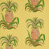 Pineapples fabric in yellow color - pattern number 5010452 - by Schumacher in the Signature Schumacher collection