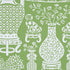 Hellene fabric in green color - pattern number 5010552 - by Schumacher in the Preppy Chic collection