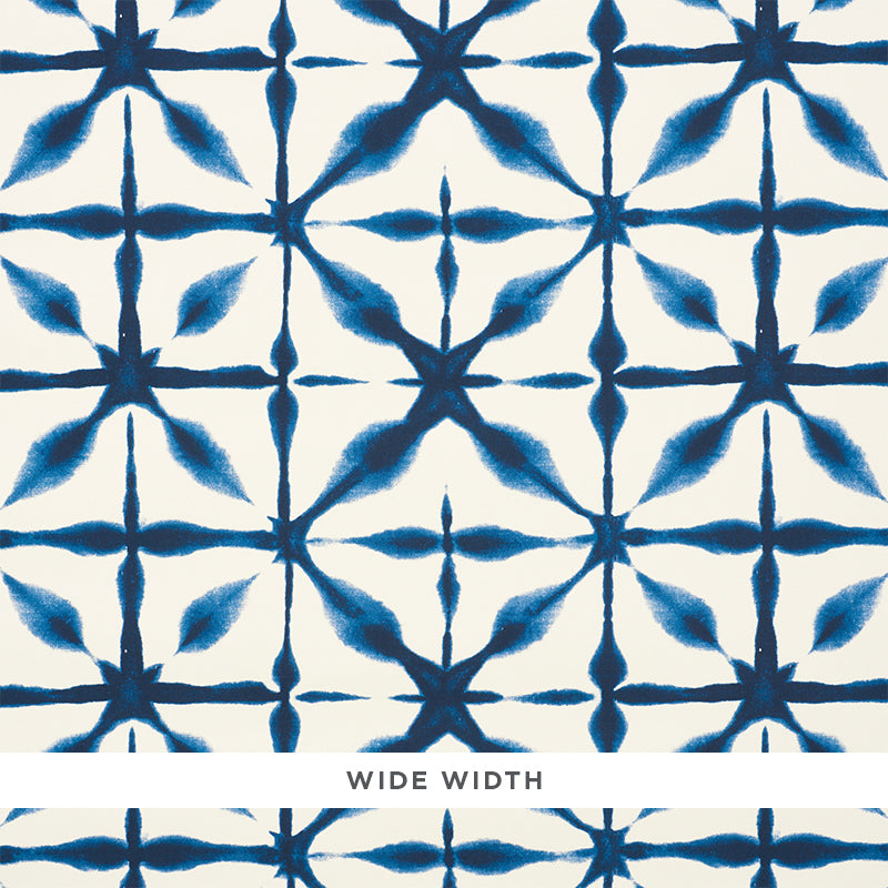 Andromeda wallpaper in blue color - pattern number 5010570 - by Schumacher in the Signature Schumacher collection