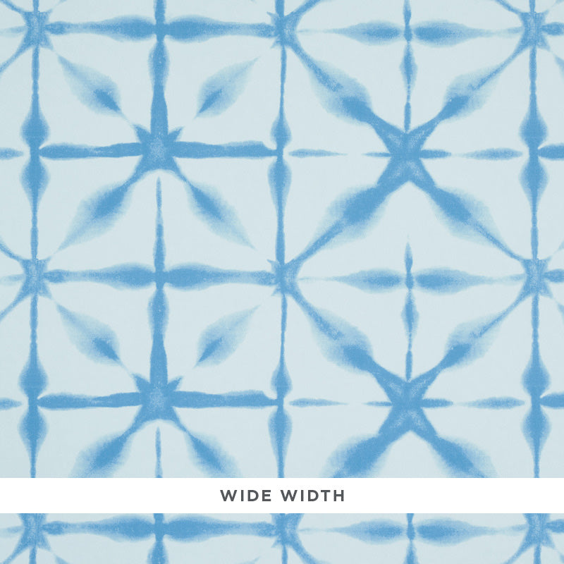 Andromeda wallpaper in sky color - pattern number 5010573 - by Schumacher in the Signature Schumacher collection