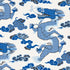 Magical Ming Dragon wallpaper in porcelain color - pattern number 5010600 - by Schumacher in the Johnson Hartig for Libertine collection