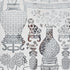 Hellene Mylar wallpaper in silver color - pattern number 5010610 - by Schumacher in the Step Lively collection