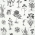Cabot Botanical Large wallpaper in ivory color - pattern number 5010640 - by Schumacher in the Signature Schumacher collection