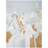 Steps Panel Set wallpaper in sky and saddle color - pattern number 5011100 - by Schumacher in the Peg Norriss collection