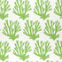 Coral fabric in green color - pattern number 5011200 - by Schumacher in the Molly Mahon Prints collection
