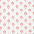Dahlia Hand Blocked Print wallpaper in red color - pattern number 5011232 - by Schumacher in the Jacaranda collection