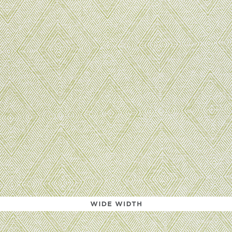 Tortola Paperweave wallpaper in green color - pattern number 5011251 - by Schumacher in the Woven Wallcoverings collection