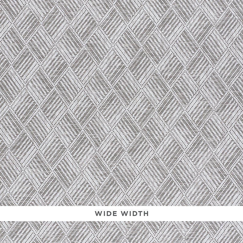 Ashberg Paperweave wallpaper in grey color - pattern number 5011260 - by Schumacher in the Woven Wallcoverings collection