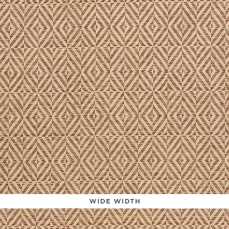Jubilee Paperweave wallpaper in brown color - pattern number 5011272 - by Schumacher in the Woven Wallcoverings collection