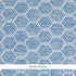 Abaco Paperweave wallpaper in blue color - pattern number 5011282 - by Schumacher in the Woven Wallcoverings collection
