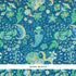 Majorelle wallpaper in blue color - pattern number 5011350 - by Schumacher in the Rive Gauche collection