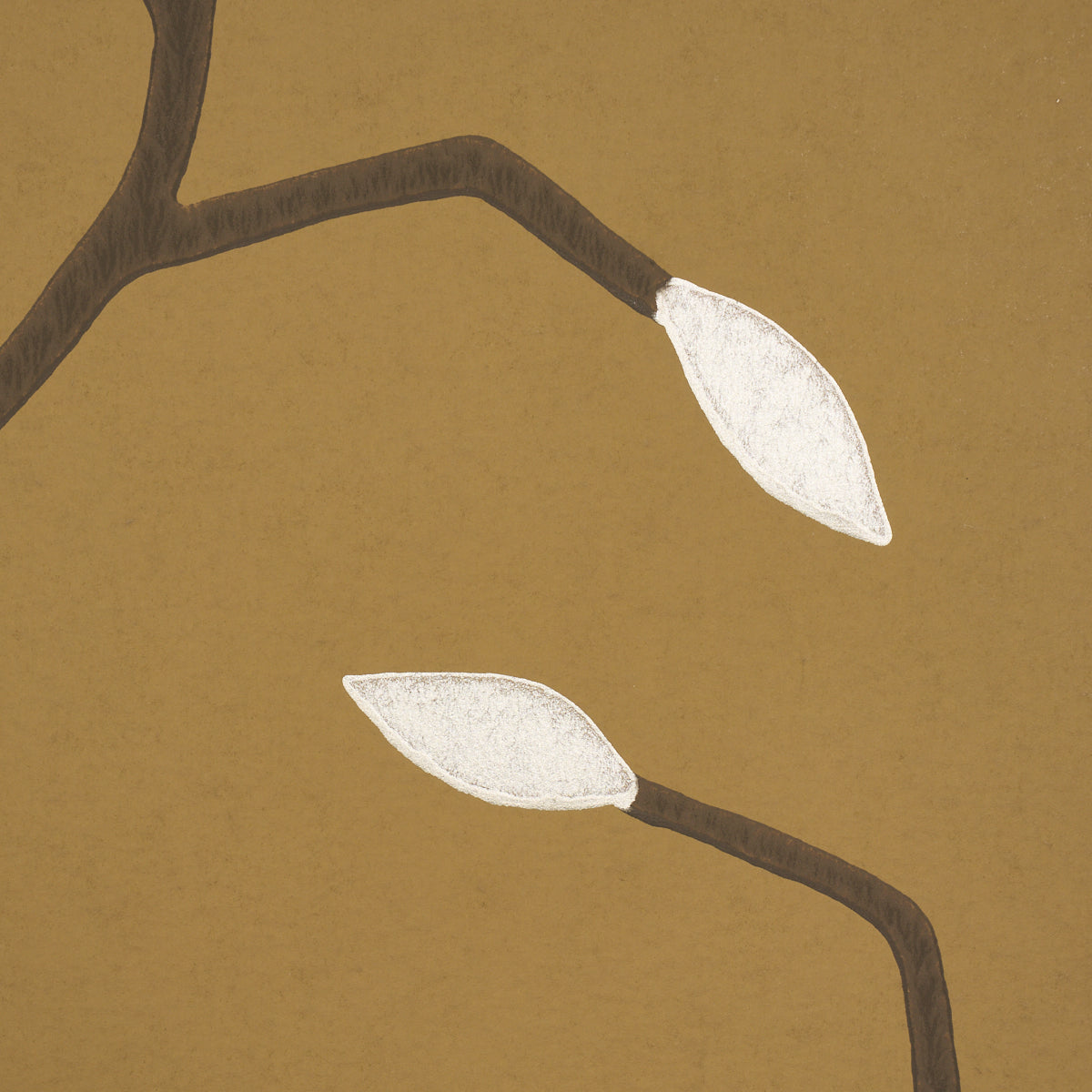 Cymbeline Wallpaper in gold color - pattern number 5011383 - by Schumacher in the Rhythm In Motion collection