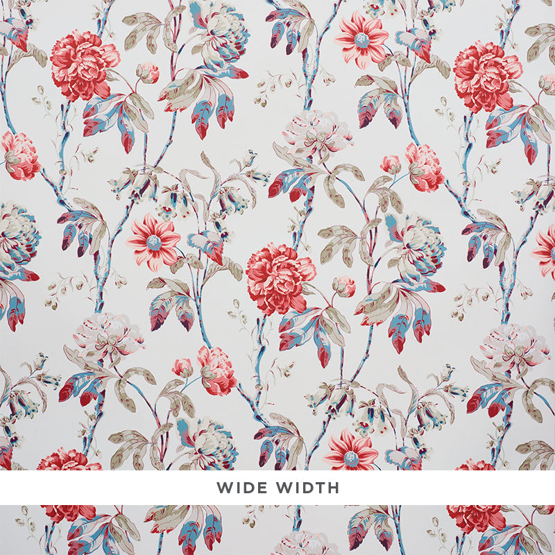 Daydream wallpaper in rose color - pattern number 5011401 - by Schumacher in the Signature Schumacher collection