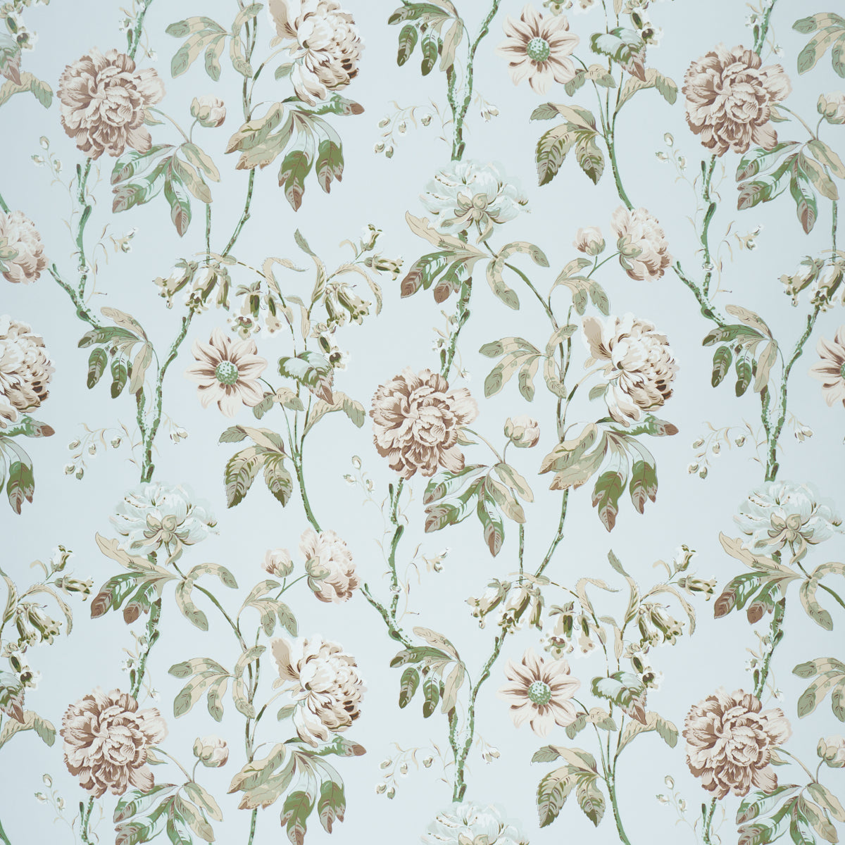 Daydream Wallpaper in sky color - pattern number 5011403 - by Schumacher in the Perennial Favorites collection