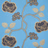 Queen Fruit wallpaper in lapis color - pattern number 5011412 - by Schumacher in the Espalier by Neisha Crosland collection