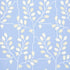 Tumble Weed wallpaper in bluebell color - pattern number 5011422 - by Schumacher in the Espalier by Neisha Crosland collection