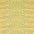 Thistle wallpaper in mustard color - pattern number 5011432 - by Schumacher in the Espalier by Neisha Crosland collection