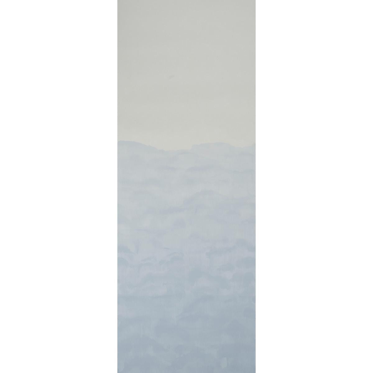 Kobai Panel wallpaper in mineral color - pattern number 5011460 - by Schumacher in the Aquarelle collection
