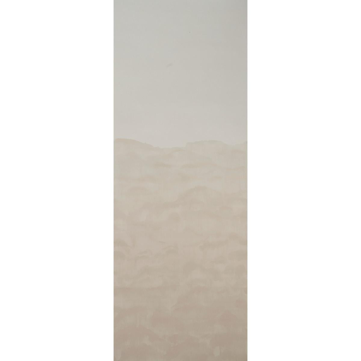Kobai Panel wallpaper in neutral color - pattern number 5011461 - by Schumacher in the Aquarelle collection