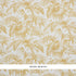 Toile Tropique fabric in gold color - pattern number 5011480 - by Schumacher in the Lasersohn Toile Collection collection