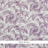 Toile Tropique fabric in purple color - pattern number 5011482 - by Schumacher in the Lasersohn Toile Collection collection
