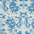 Magic Mountain Dragon fabric in porcelain color - pattern number 5011590 - by Schumacher in the Perennial Favorites collection