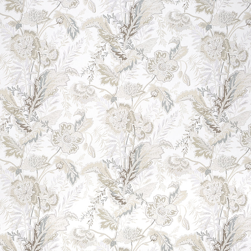 Sandoway Vine wallpaper in linen color - pattern number 5011610 - by Schumacher in the Signature Schumacher collection