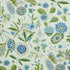 Roca Redonda fabric in blue and ivory color - pattern number 5011620 - by Schumacher in the Perennial Favorites collection