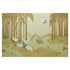 Yashinoki Crane Panel Set wallpaper in gold color - pattern number 5011700 - by Schumacher in the Yashinoki Crane collection