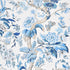 Cranley Garden wallpaper in blue color - pattern number 5011720 - by Schumacher in the Signature Schumacher collection