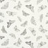 Burnell Butterfly wallpaper in ivory color - pattern number 5011740 - by Schumacher in the Misterioso collection