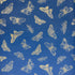 Burnell Butterfly wallpaper in blue color - pattern number 5011741 - by Schumacher in the Misterioso collection
