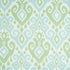 Dedra Damask fabric in mineral and leaf color - pattern number 5011760 - by Schumacher in the Perennial Favorites collection