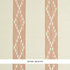 Sequoia Stripe Sisal wallpaper in russet color - pattern number 5011810 - by Schumacher in the Stripe Wallcovering Collection collection
