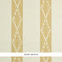 Sequoia Stripe Sisal wallpaper in ochre color - pattern number 5011811 - by Schumacher in the Stripe Wallcovering Collection collection