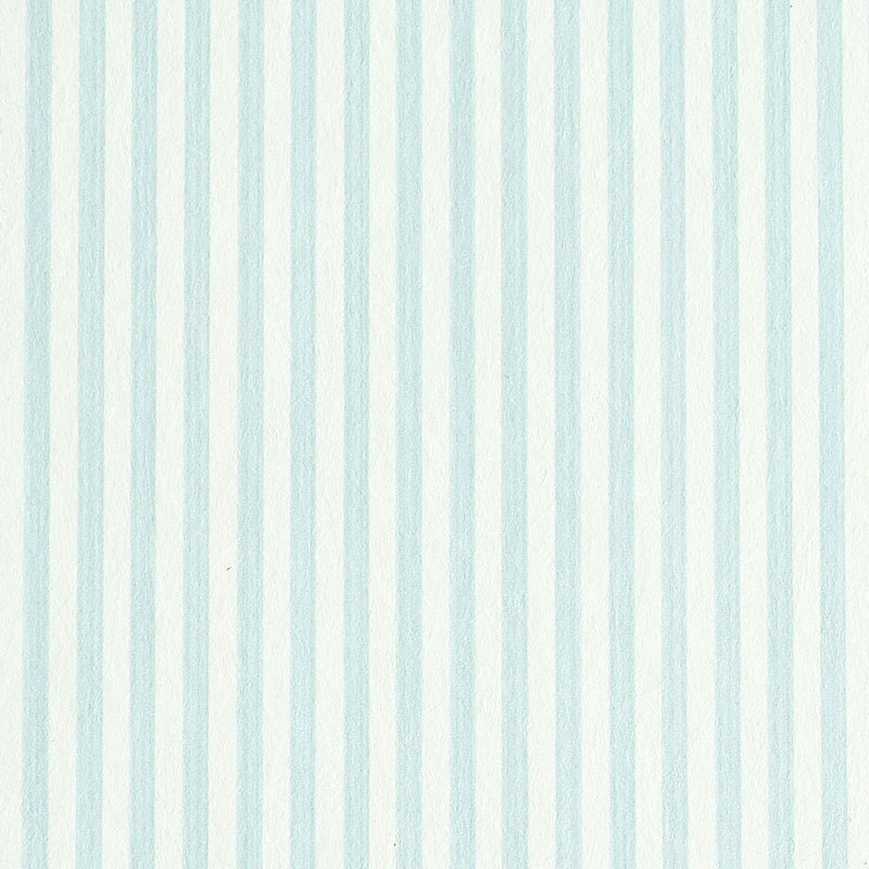 Edwin Stripe Narrow wallpaper in sky color - pattern number 5011860 - by Schumacher in the Stripe Wallcovering Collection collection