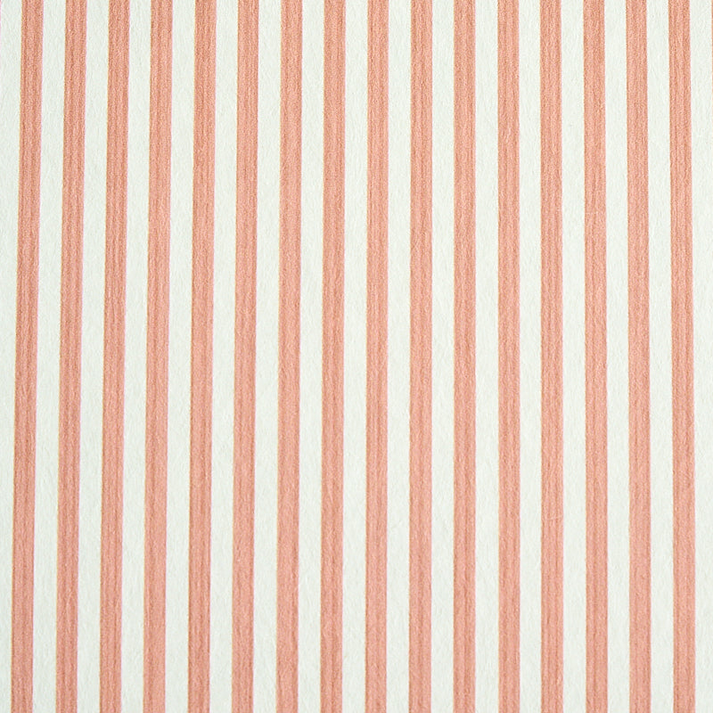 Edwin Stripe Narrow wallpaper in pink color - pattern number 5011875 - by Schumacher in the Stripe Wallcovering Collection collection