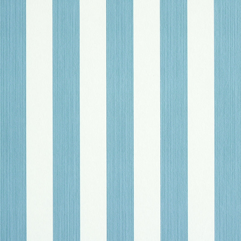 Edwin Stripe Medium wallpaper in slate color - pattern number 5011885 - by Schumacher in the Stripe Wallcovering Collection collection