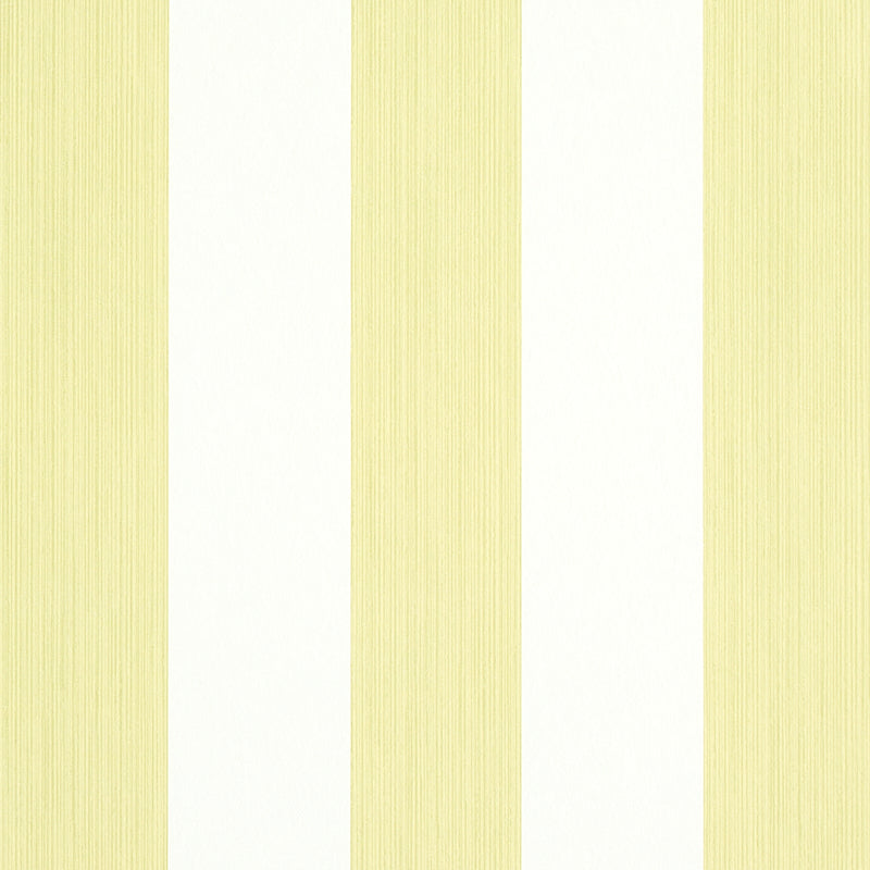Edwin Stripe Wide wallpaper in citron color - pattern number 5011908 - by Schumacher in the Stripe Wallcovering Collection collection