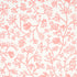 Anthoza wallpaper in coral color - pattern number 5012132 - by Schumacher in the Signature Schumacher collection