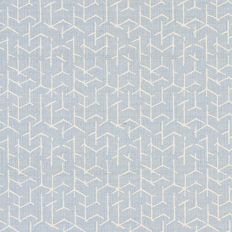 Coleridge wallpaper in chambray color - pattern number 5012250 - by Schumacher in the World View collection